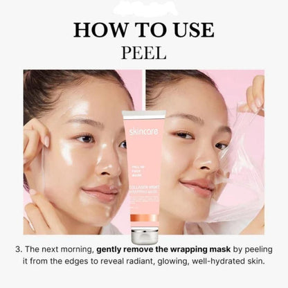 Collagen Night Wrapping Peel Off Mask Pack of 2 kuykr9-ii