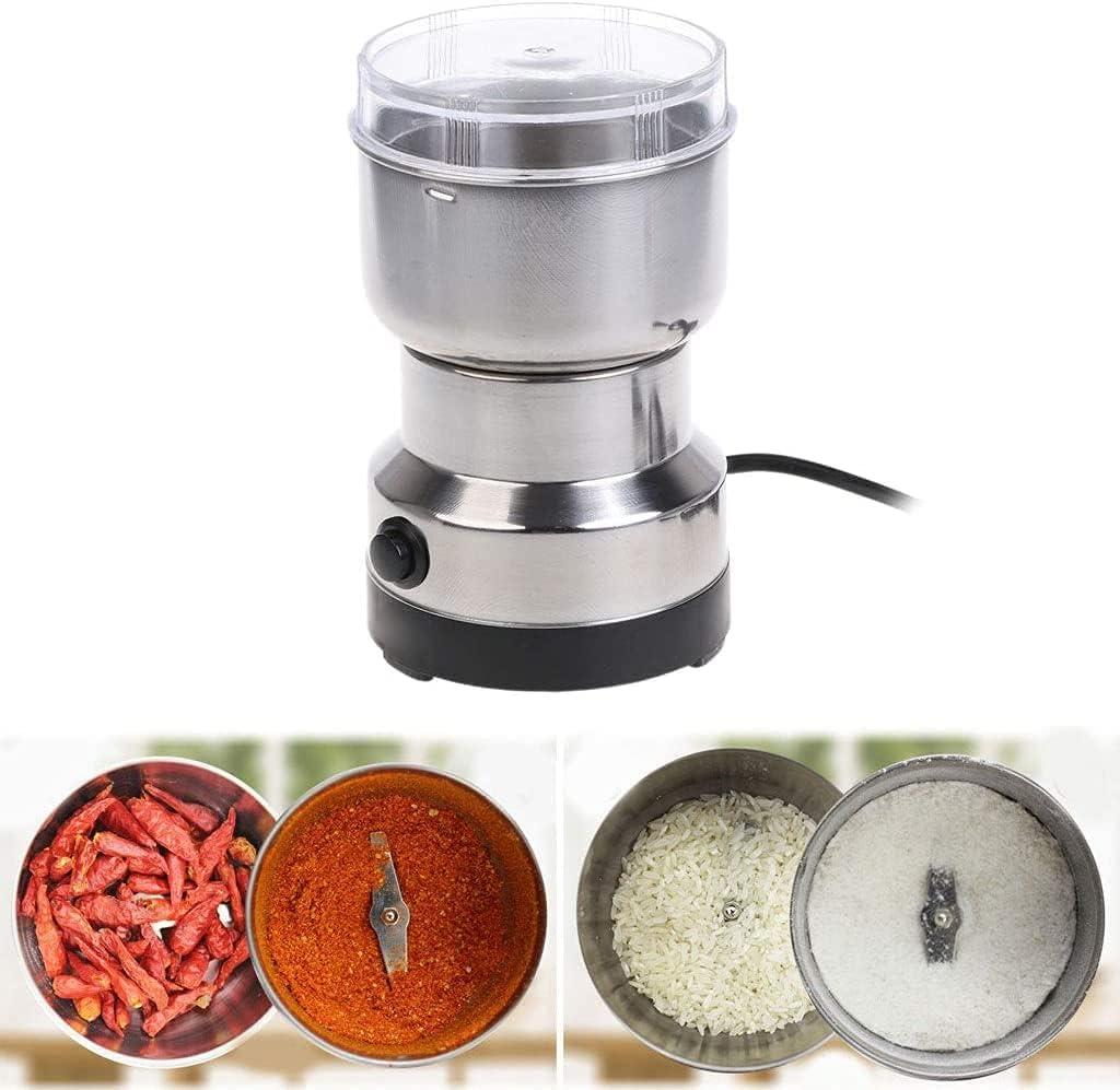 Electric Smash Machine, Multifunction Small Food Grinder Grain Grinder, Portable Coffee Bean Grinder kuykr9-ii